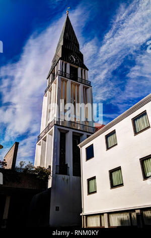 Exterior view to facade of Molde Domkirke in Norway Stock Photo