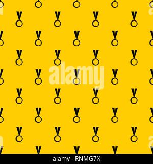Medal pattern vector Stock Vector