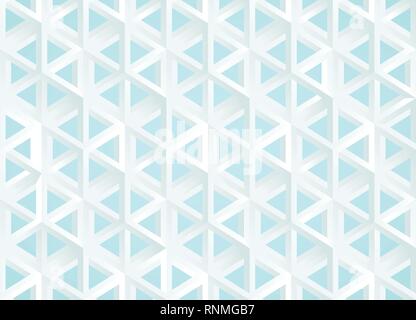 Impossible figures isometric 3d hollow cubes Stock Vector