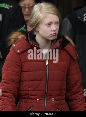 Previously unissued picture of Georgina Lochrane at the High Court in ...