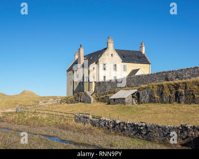 Balnakeil House, Balnakeil Bay near Durness, Sutherland, Scotland Stock Photo