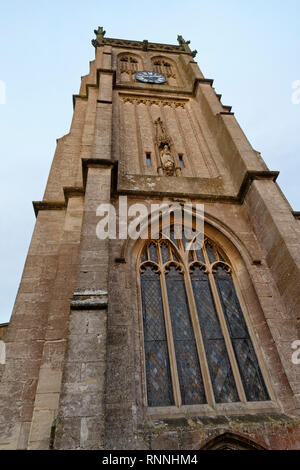 Colerne with Church of St. John the Baptist, Wiltshire. Parish church ...