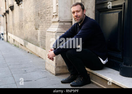 Roma, Italia. 20th Feb, 2019. Jakob Cedergren Rome February 20th 2019. Photocall for the presentation of the film 'The Guilty' in Rome. Foto Samantha Zucchi Insidefoto Credit: insidefoto srl/Alamy Live News Stock Photo