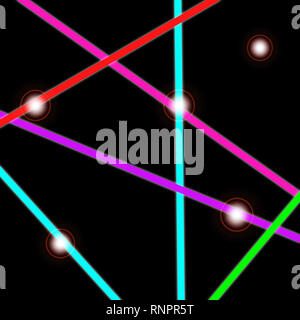 Abstract background with highlights and glowing lines. Stock Photo