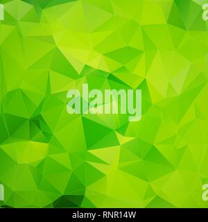 Green polygonal background vector Stock Vector