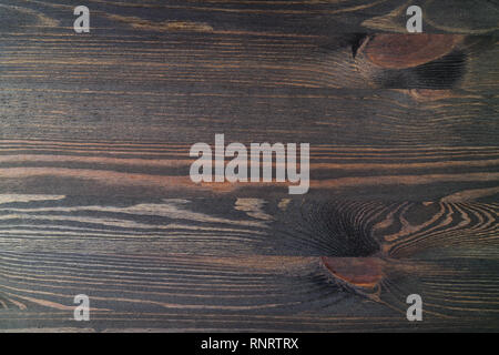 Wood Plank with Beautiful Pattern, Top View of Table Surface for Background Stock Photo