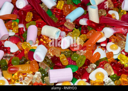 close up of a sweets mix-close-up of sweets Stock Photo