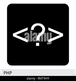 Code sign icon. Programming language symbol. Set of colored buttons ...