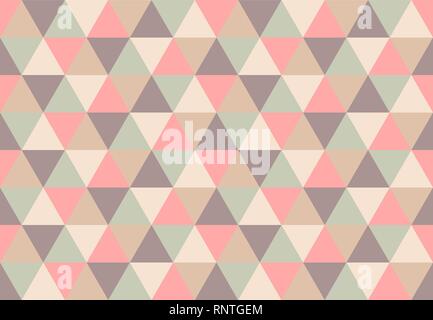 Multicolor triangular seamless pattern.Low poly geometric background. Different colors design. Print design for textile, posters, flyers, T-shirts. Stock Vector