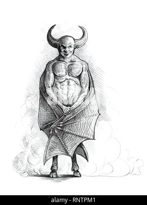 Hell Beast. #illustration #draw #drawing #sketch #sketching #devil #satan  #heavymetal #metal #evil #horror #horrorart #demon #digitalart ... |  Instagram