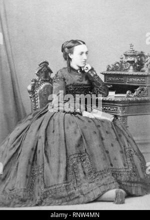 Cecilie Auguste, Princess and Margravine of Baden. Stock Photo