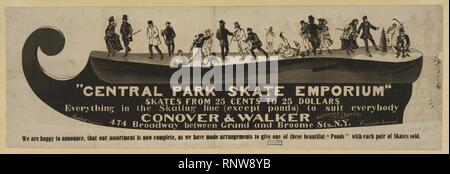 Central Park Skate Emporium Stock Photo