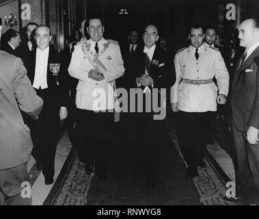 Former Argentinian President, Juan Domingo Peron Stock Photo