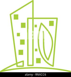 Leaf Logo Design Vector Template Isolated Stock Vector
