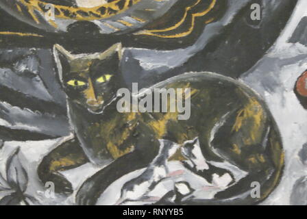 Peinture Chat Stock Photo Alamy Peinture Chat Stock Photo Alamy