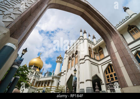 SINGAPORE - January 21, 2019 : Masjid Sultan mosque on North bridge road in Kampong Glam district, Singapore Stock Photo