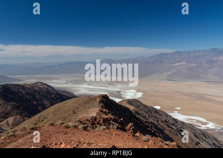 Early morning view from Dantes's View looking approx south, Death Valley National Park, California, United States. Stock Photo