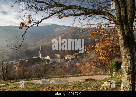 Andlau, Alsace Stock Photo