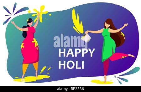 creative colored hand drawing inscription of Indian festival Hap Stock  Vector Image & Art - Alamy