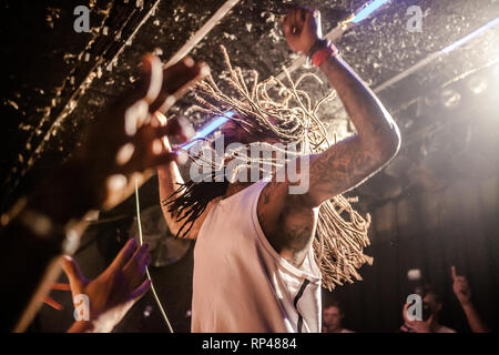 The American rapper Waka Flocka Flame performs a live concert at Rust as part of the Danish street festival and block party Copenhagen Distortion 2016. Denmark, 03/06 2016. EXCLUDING DENMARK. Stock Photo