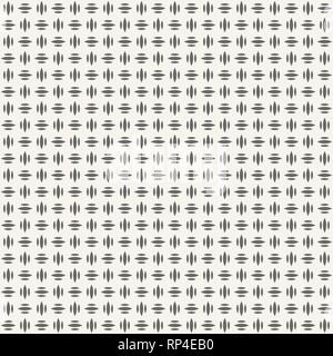 Abstract geometric seamless pattern of repeating geometric shapes. Striped texture, metal background template. Simple vector background. Stock Vector