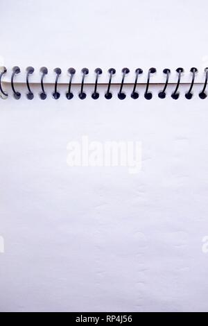 Spiral Notebook Stock Photo