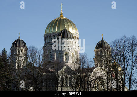 Nativity of Christ Cathedral in Riga, Latvia Stock Photo