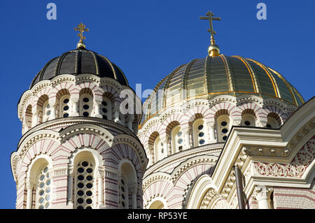 Nativity of Christ Cathedral in Riga, Latvia Stock Photo