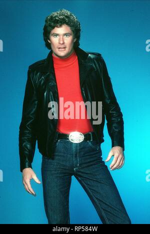 DAVID HASSELHOFF, KNIGHT RIDER, 1982 Stock Photo