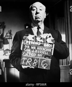 ALFRED HITCHCOCK, PSYCHO, 1960 Stock Photo