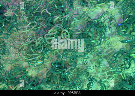 Messy String Map CGI composition, geometric, messy string. Decorative, illustrations ...