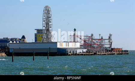 Clarence Pier, Southsea, Portsmouth, Hampshire, England, UK Stock Photo