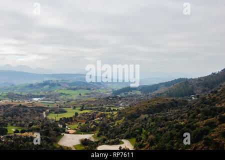 The Cabarceno Natural Park is a nature conservation area located in the Pisueña valley Stock Photo