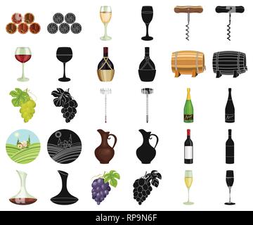 aging,alcohol,alcoholmeter,art,barrel,barrels,bottle,bunch,cartoon,black,champagne,clay,collection,cork,corkscrew,decanter,design,drink,equipment,fermentation,glass,grape,grapes,harvest,icon,illustration,isolated,jug,lodge,logo,manufacturing,materials,product,production,raw,red,set,sign,storage,symbol,variety,vector,vineyard,vineyards,web,white,wine,yellow Vector Vectors , Stock Vector