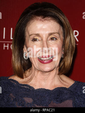 LOS ANGELES, CA, USA - FEBRUARY 20: Speaker of the United States House of Representatives Nancy Pelosi arrives at the VH1 Trailblazer Honors 2019 held at The Wilshire Ebell Theatre on February 20, 2019 in Los Angeles, California, United States. (Photo by Image Press Agency) Stock Photo