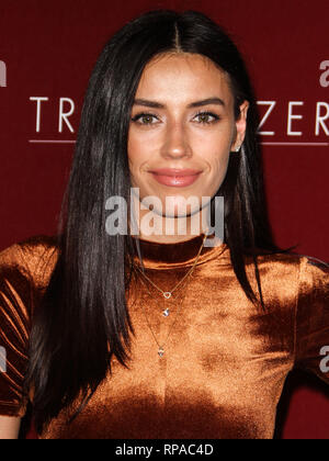 Los Angeles, United States. 20th Feb, 2019. LOS ANGELES, CA, USA - FEBRUARY 20: Jennifer Delgado arrives at the VH1 Trailblazer Honors 2019 held at The Wilshire Ebell Theatre on February 20, 2019 in Los Angeles, California, United States. ( Credit: Image Press Agency/Alamy Live News Stock Photo