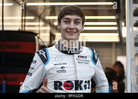 Barcelona, Spain. 20th Feb, 2019. Motorsports: FIA Formula One World Championship 2019, Test in Barcelona, | Verwendung weltweit Credit: dpa/Alamy Live News Stock Photo