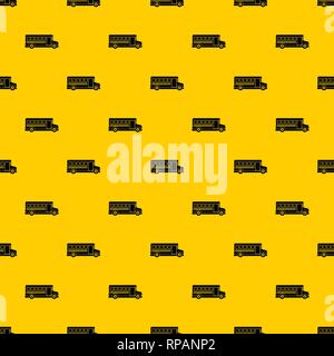School bus pattern vector Stock Vector