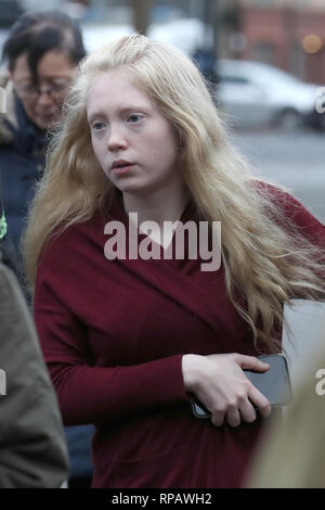 Georgina Lochrane at the High Court in Glasgow, where a teenager is on ...
