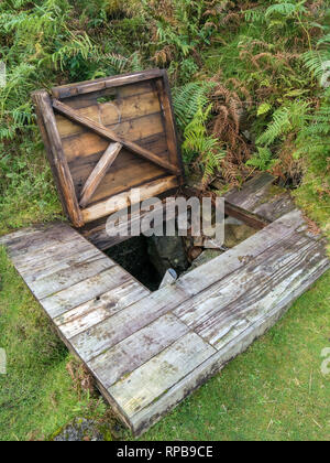 Entrance To High Pasture Cave Archaeological Site Kilbride Isle Of 