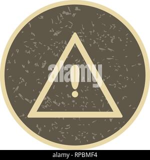 Vector Other dangers Road Sign Icon Stock Vector