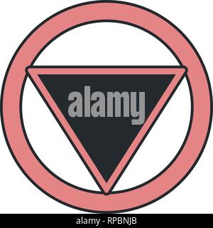 Vector Distance to stop Road Sign Icon Stock Vector Image & Art - Alamy