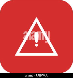 Vector Other dangers Road Sign Icon Stock Vector
