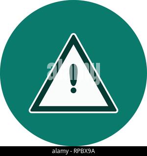 Vector Other dangers Road Sign Icon Stock Vector