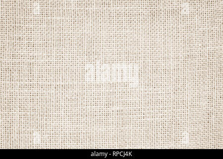Vintage abstract Hessian or sackcloth fabric or hemp sack texture background. Wallpaper of artistic wale linen canvas. Blanket or Curtain of cotton pa Stock Photo