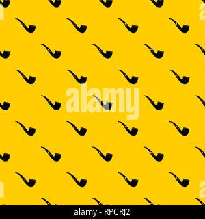 Smoking pipe pattern vector Stock Vector