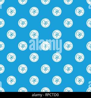 Log pattern vector seamless blue Stock Vector