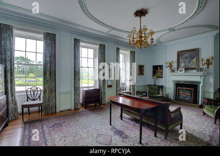 Trereife House, Penzance, Cornwall, UK owned by the Le Grice family. Stock Photo