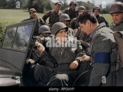 CASSAVETES,BRONSEN, THE DIRTY DOZEN, 1967 Stock Photo