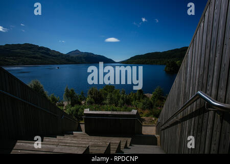 Loch Lomand Sculpture, Scotland Stock Photo